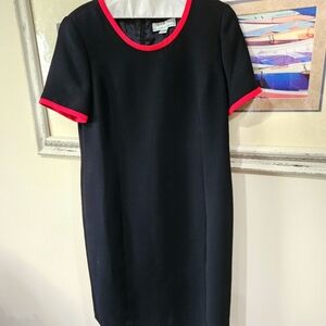 Vintage Shomi by Miller Shor Womens LBD Black Lined Dress Size M Petite